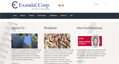 Desktop Screenshot of exandal.com